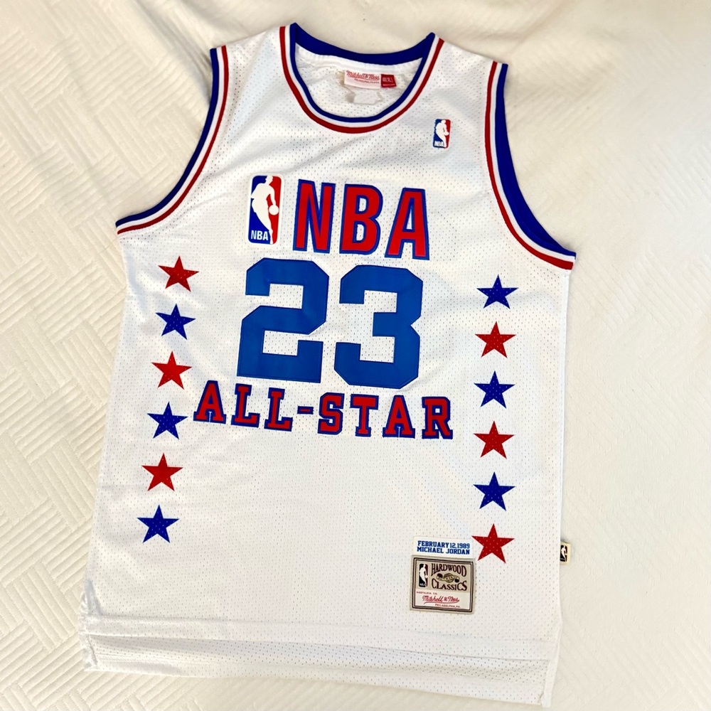 1989 Micheal Jordan Mitchell & Ness NBA All-Star Throwback Jersey Size XL Retro